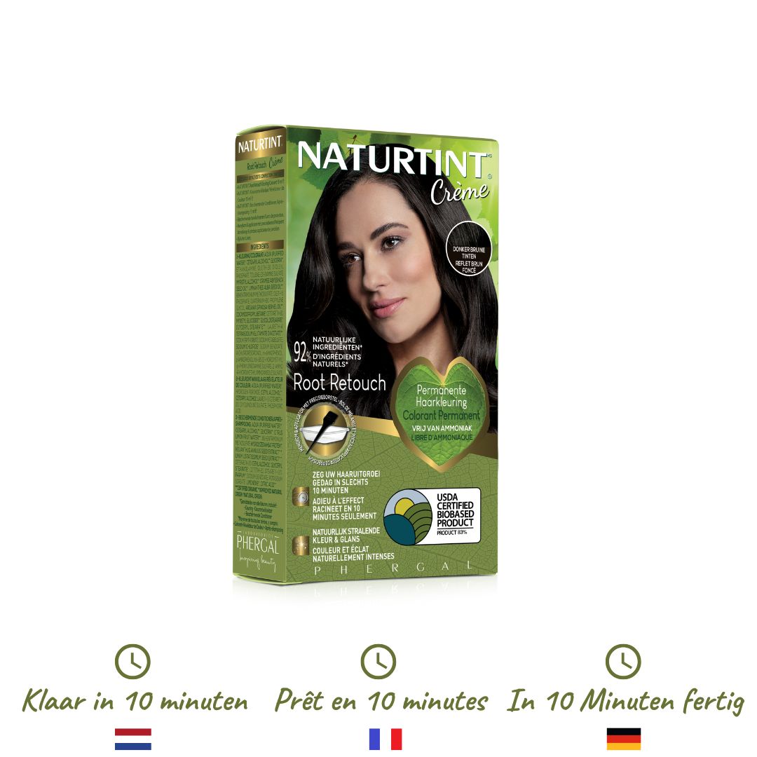 Root Retouch Donker Bruine Tinten