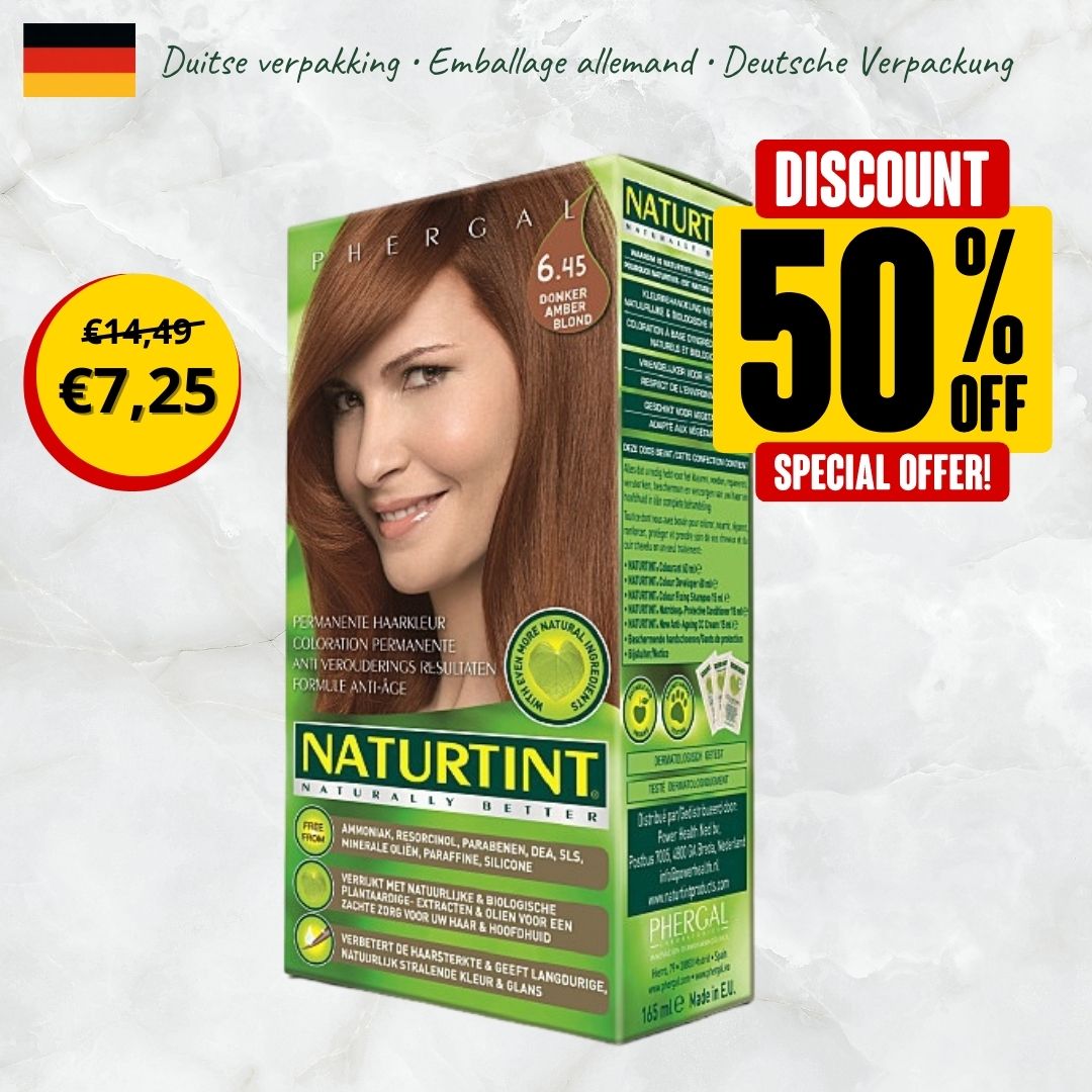 Perceptie Gelijkwaardig Vakantie 6.45 Donker Amber Blond Naturtint Permanente Haarkleuring (Duitse  verpakking) – Power Health shop