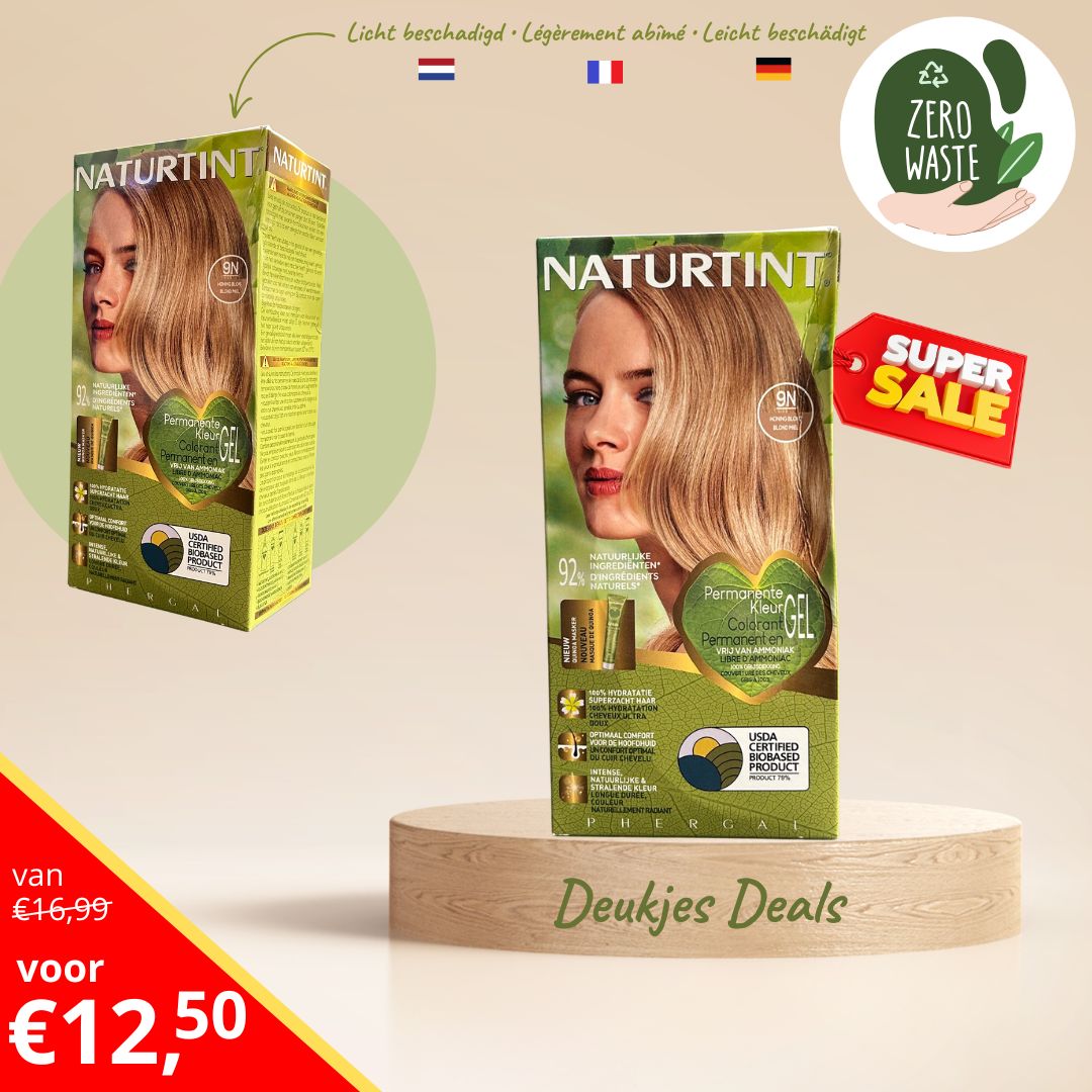 9N Honing Blond Naturtint Permanente Haarkleuring DEUKJES DEALS