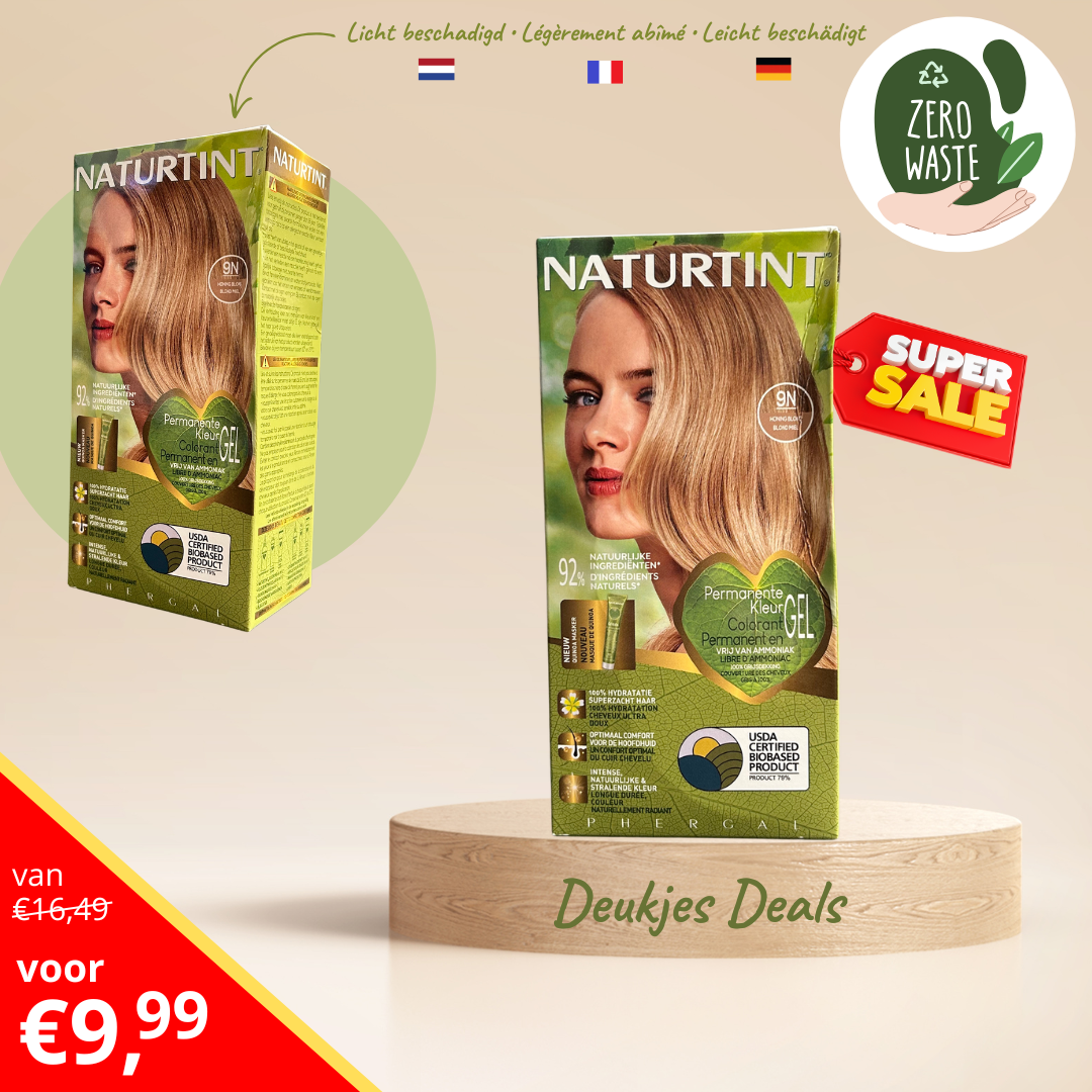 9N Honing Blond Naturtint Permanente Haarkleuring DEUKJES DEALS